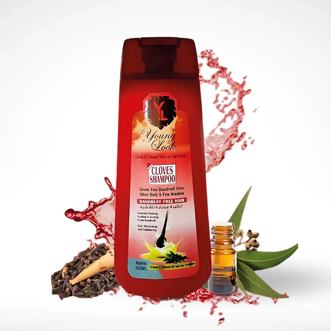 Young Look Clove Dandruff Shampoo 300ML