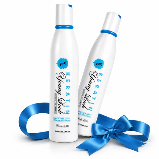 (Pack of 2) Young Look Keratin sulfate free shampoo in pakistan 300ML