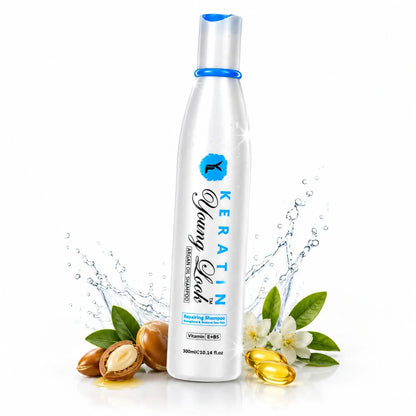 Young Look Keratin Shampoo – Strengthens, Restores, and Promotes Hair Growth 300ML
